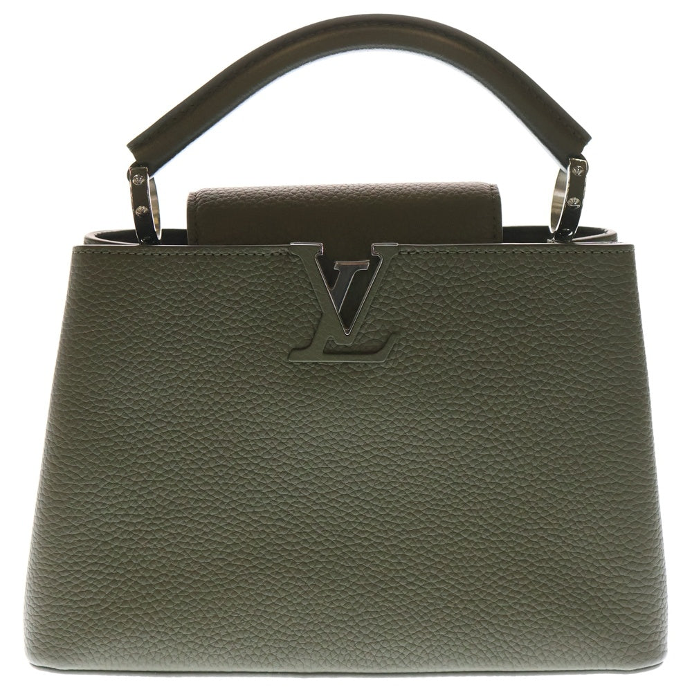 LOUIS VUITTON(ルイヴィトン) カプシーヌBB ハンドバッグ 2wayショルダーバッグ カーキ トリヨン レザー RFID M57227 レディース