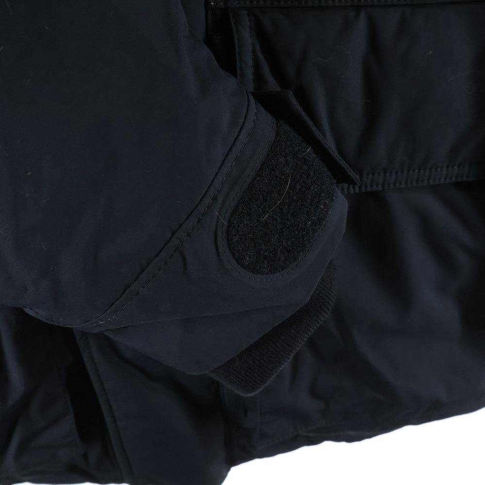THE NORTH FACE(ザノースフェイス) SOUTHERN CROSS PARKA サザンクロス パーカー ワッペンロゴ ファー フーデッド ジップアップ ダウンジャケット ブラック ND91920