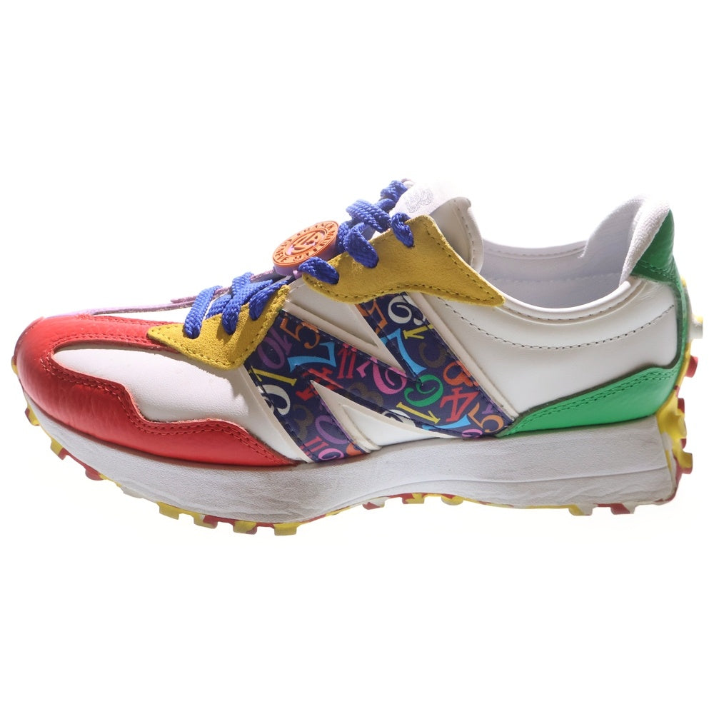 New Balance(ニューバランス) ×Frank Muller フランクミュラー MS327FMB レザー レースアップ ローカットスニーカー マルチカラー ホワイト US9/27cm