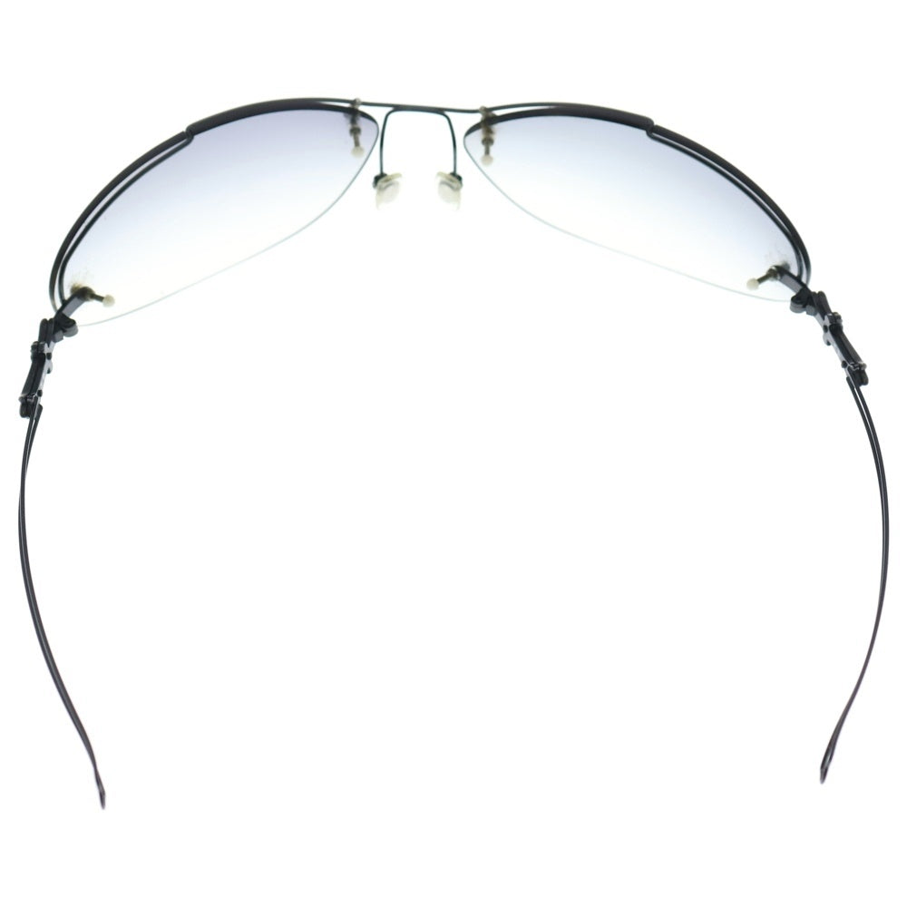 CHROME HEARTS(クロムハーツ) D.P.1 ドラッグ パイプ トップリム クロステンプル カラーレンズ サングラス メガネ 眼鏡 アイウェア ブラック