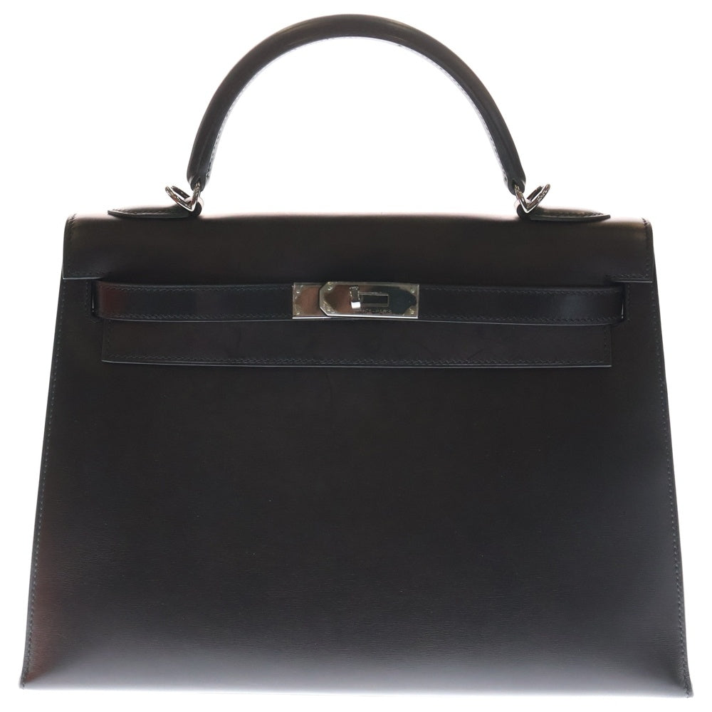 HERMES(エルメス) ケリー32 外縫い ボックスカーフ 2WAY レザー