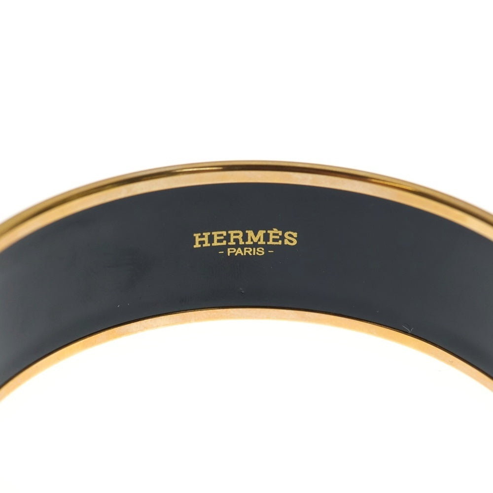 HERMES(エルメス) エマイユGM バングル プレシャス・パラダイス ブレスレット ゴールド×マルチカラー レディース