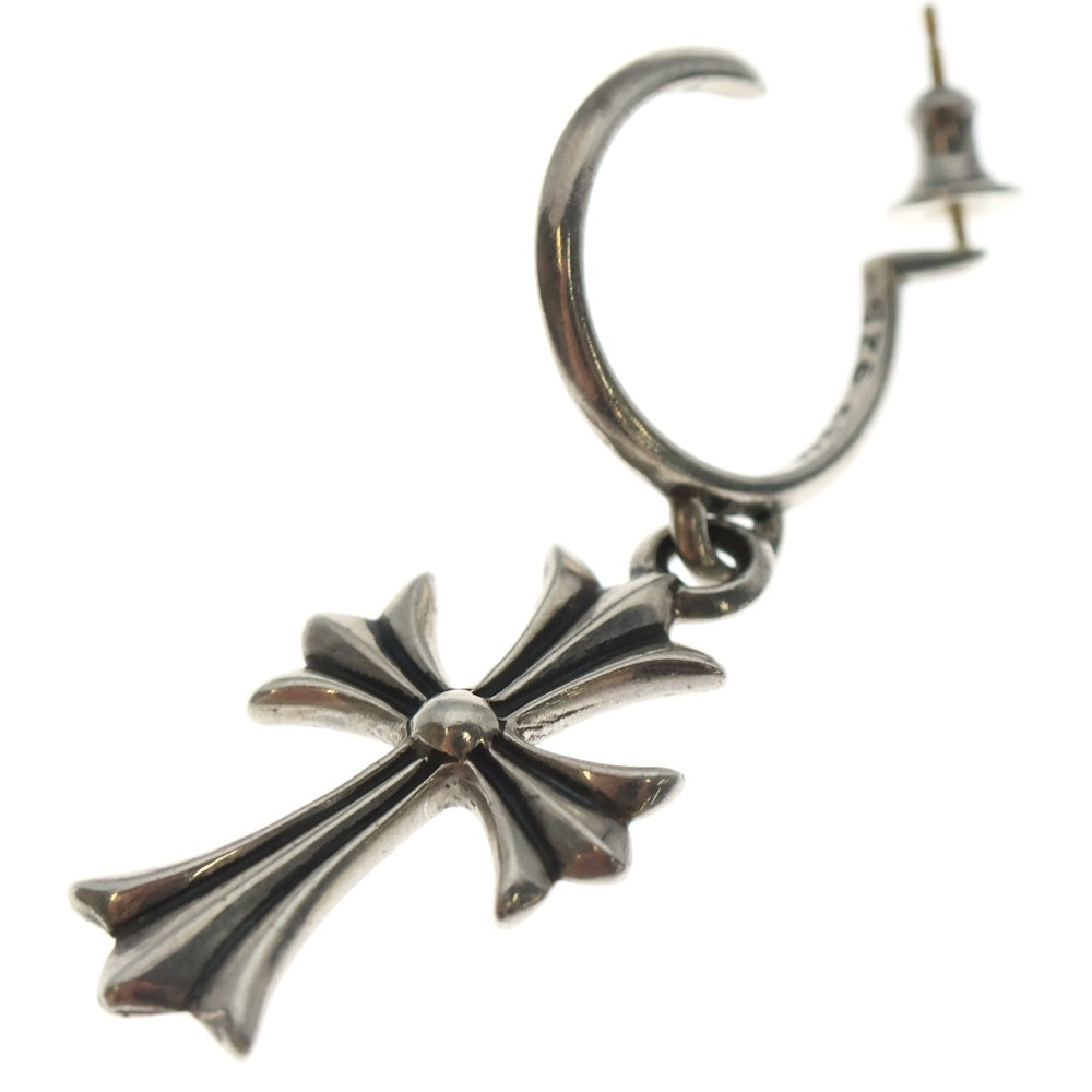 CHROME HEARTS(クロムハーツ) TINY CH CROSS タイニーCHクロス フープピアス シルバー BCA115
