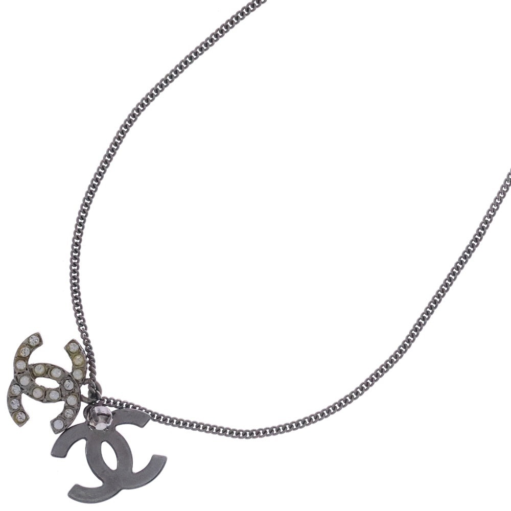 CHANEL(シャネル) ダブルココマークネックレス ペンダント チェーン