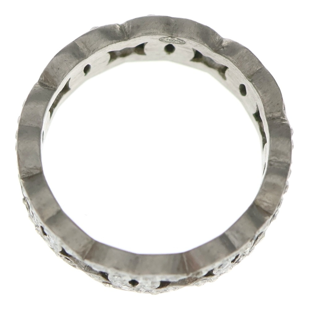 CHANEL(シャネル) ココマークリング ラインストーン 指輪 シルバー レディース