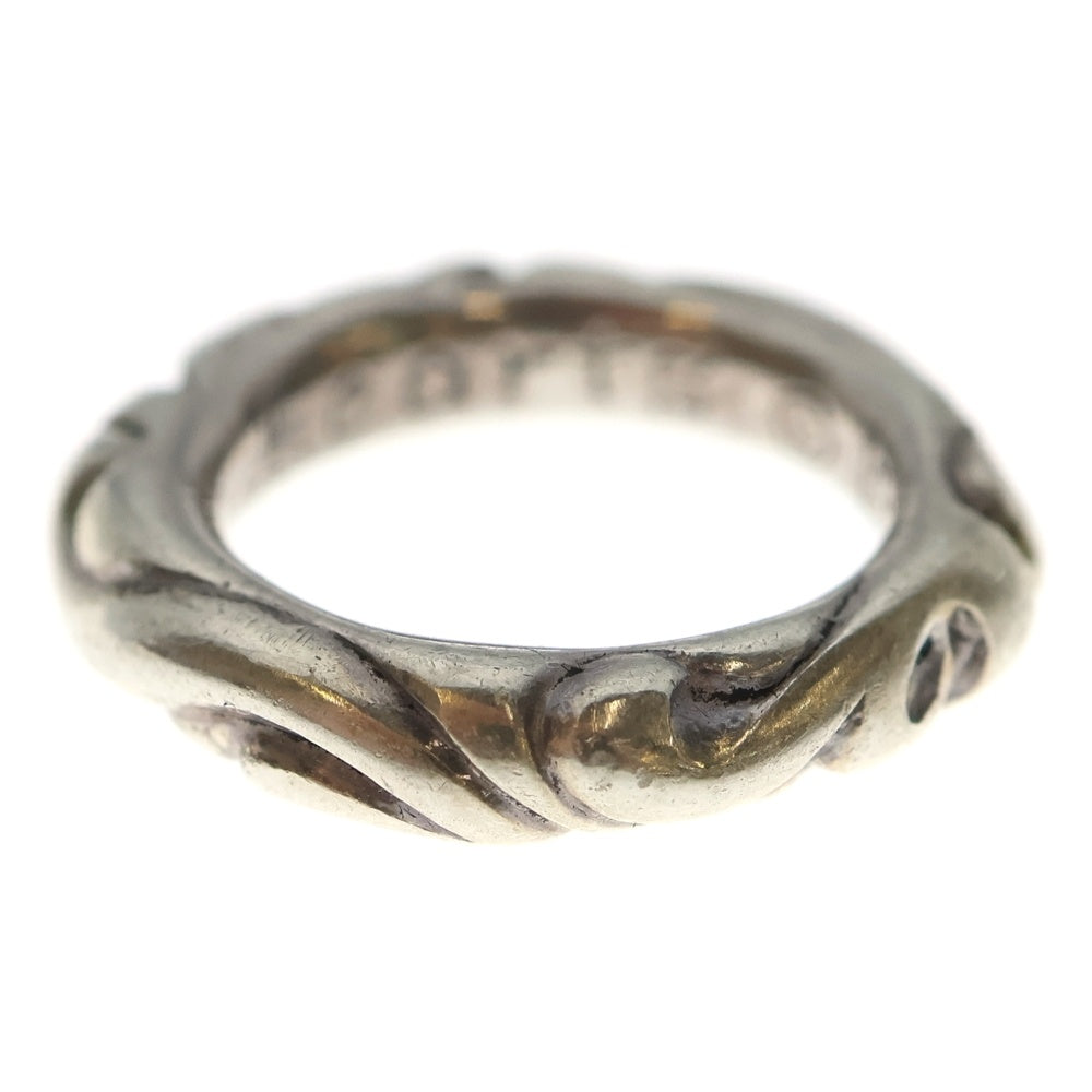 CHROME HEARTS(クロムハーツ) SCRL BAND スクロールバンド リング シルバー BCA351