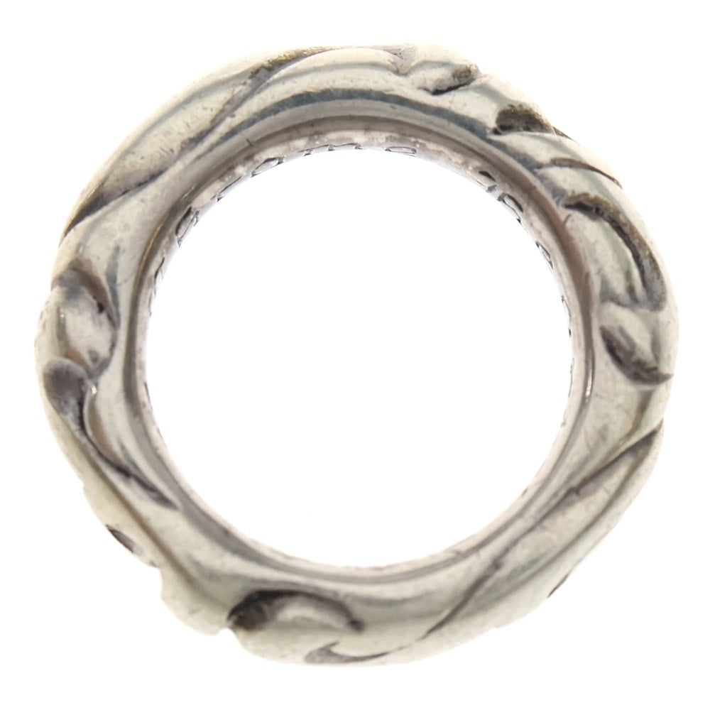 CHROME HEARTS(クロムハーツ) SCRL BAND スクロールバンド リング シルバー BCA351