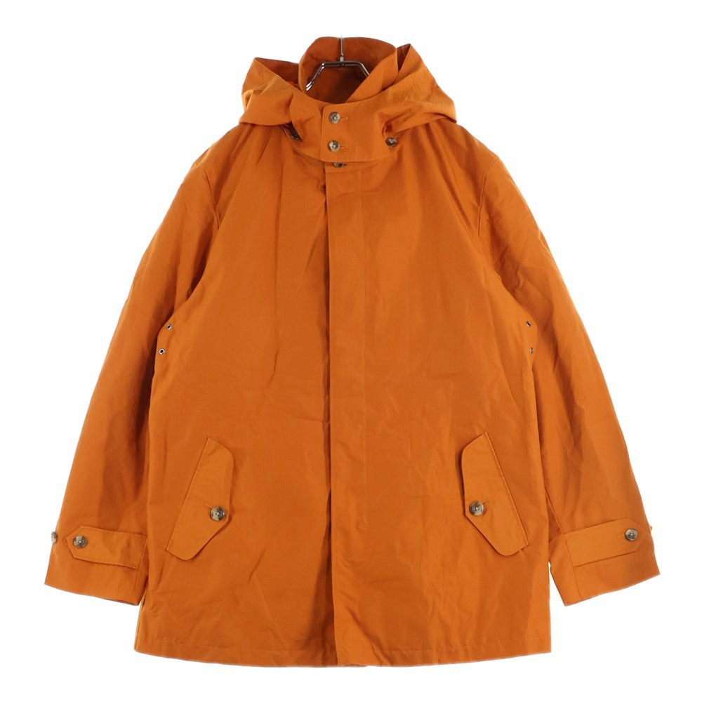 Eddie Bauer(エディバウワー) コットンナイロン フーデッド マウンテンパーカー ロングジャケット コート オレンジ 01 9426