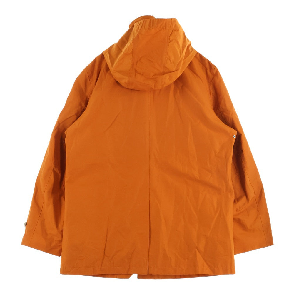 Eddie Bauer(エディバウワー) コットンナイロン フーデッド マウンテンパーカー ロングジャケット コート オレンジ 01 9426