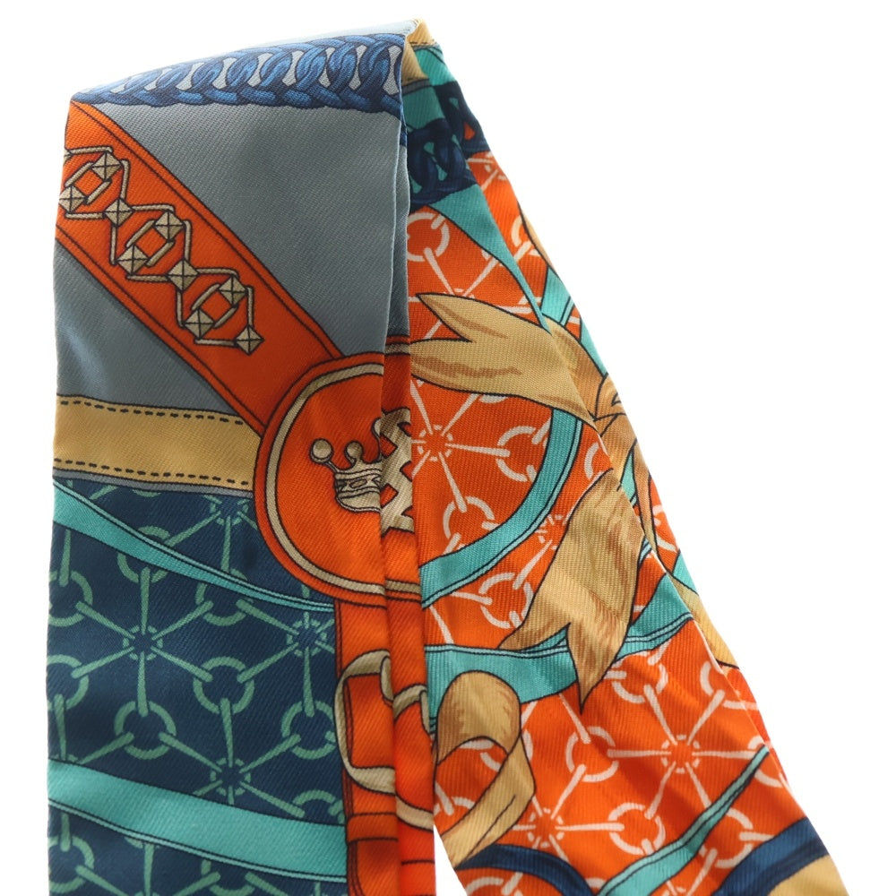 HERMES(エルメス) ツイリー 朝の散歩 シルクスカーフ オレンジ レディース
