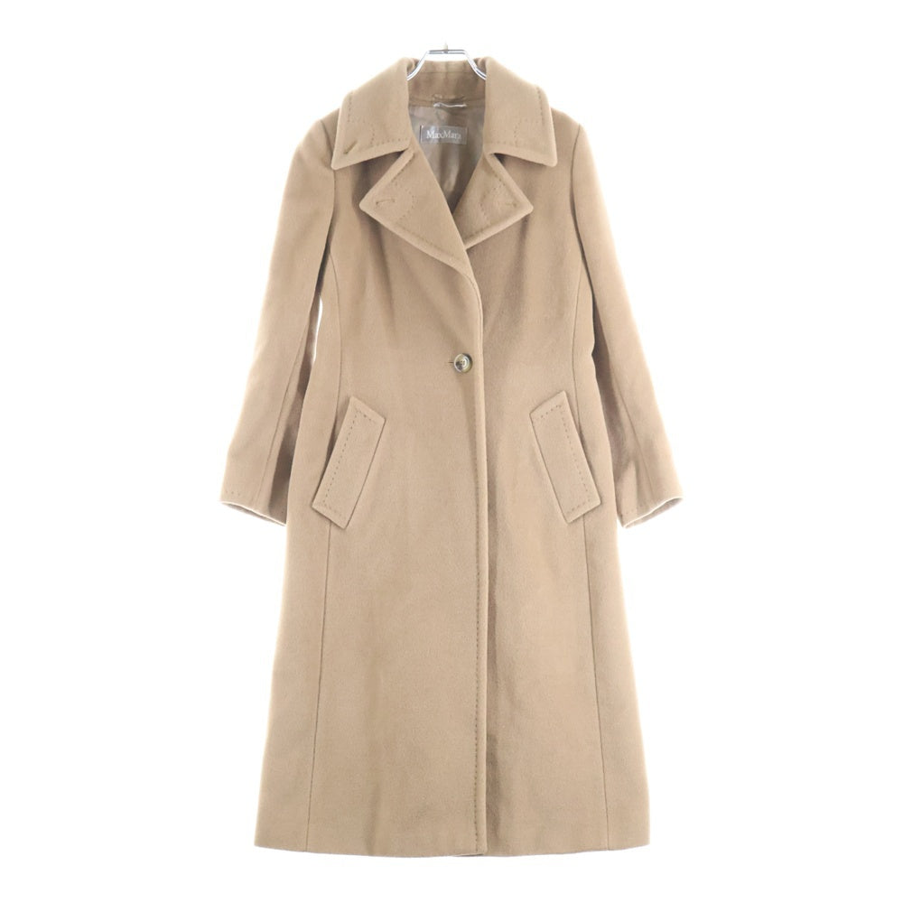 MaxMara ロングコート（11号） Max Mara(マックスマーラ) ウール 1B チェスター ロング コート