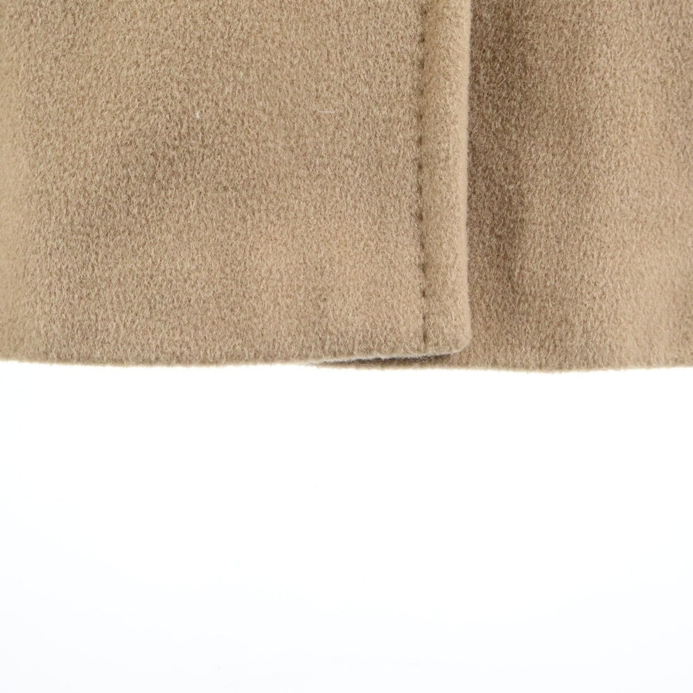 Max Mara(マックスマーラ) ウール 1B チェスター ロング コート ブラウン レディース