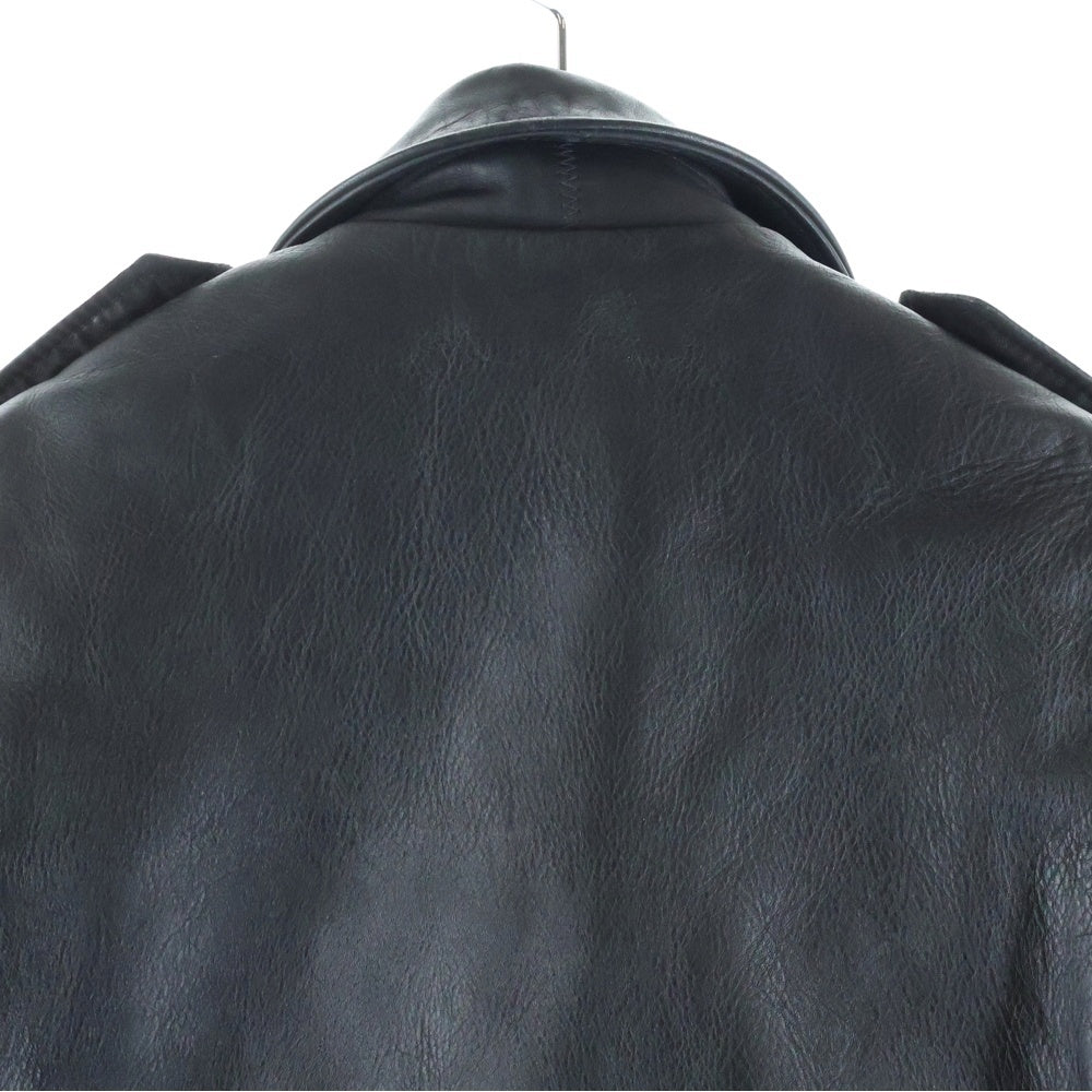 SCHOTT(ショット) PERFECTO パーフェクト レザー ジップアップ ダブル ライダースジャケット ブラック