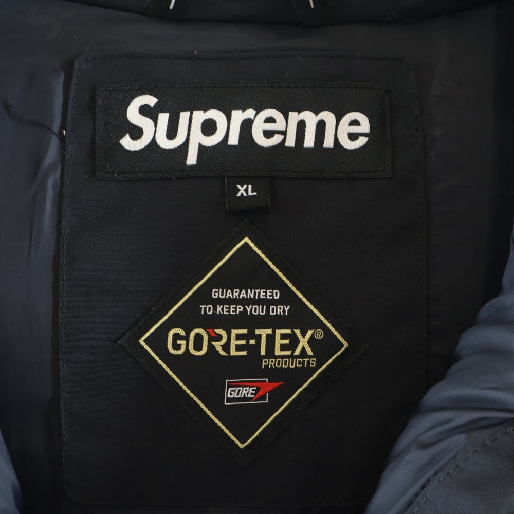 SUPREME(シュプリーム) 18AW GORE-TEX 700-Fill Down Parka ゴアテックス 700フィル ダウンパーカー ジャケット ブラック