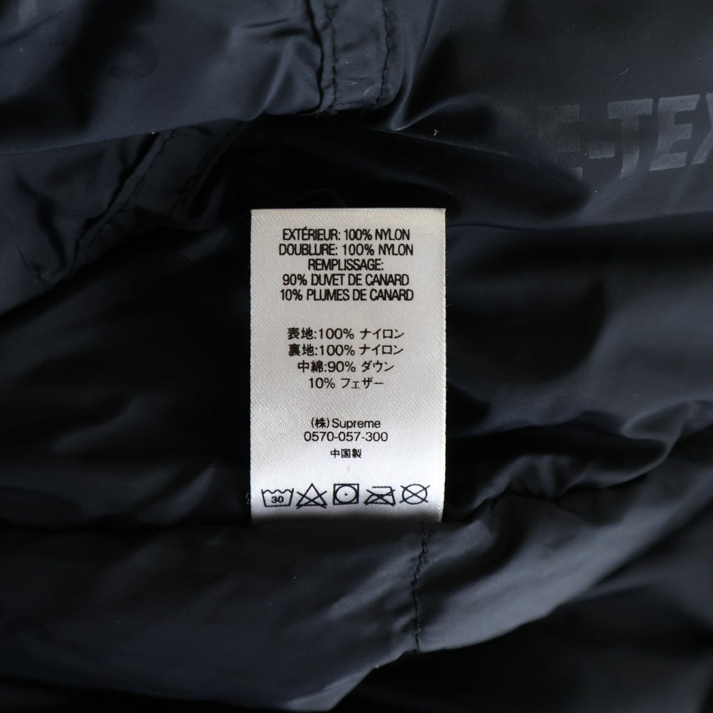 SUPREME(シュプリーム) 18AW GORE-TEX 700-Fill Down Parka ゴアテックス 700フィル ダウンパーカー ジャケット ブラック