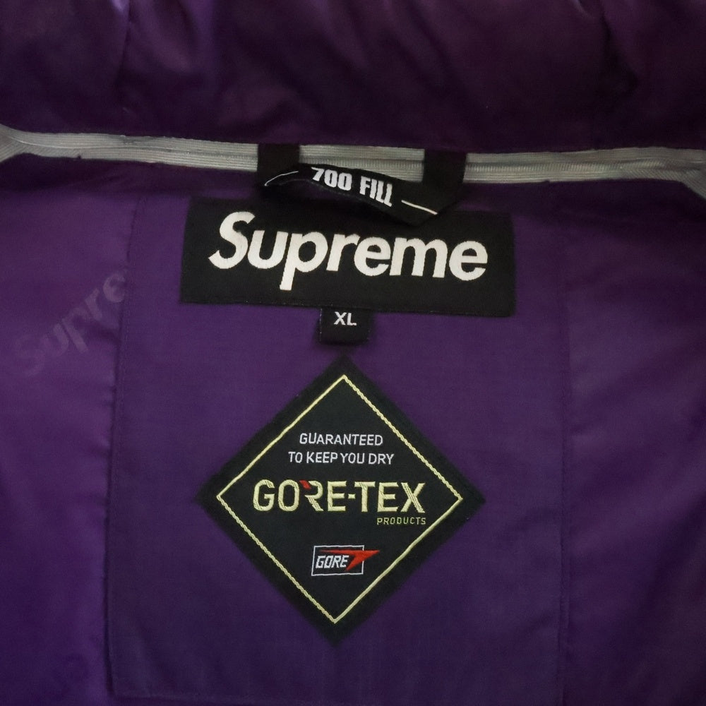 SUPREME(シュプリーム) 19FW GORE-TEX 700-Fill Down Parka ゴアテックス 700フィル ダウンパーカー ジャケット パープル