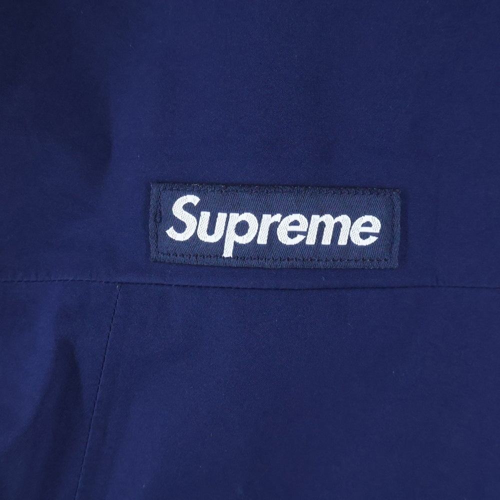 SUPREME(シュプリーム) 22SS GORE-TEX PACLITE Jacket ゴアテックス バックポケット ジップアップ ナイロンジャケット ブルー