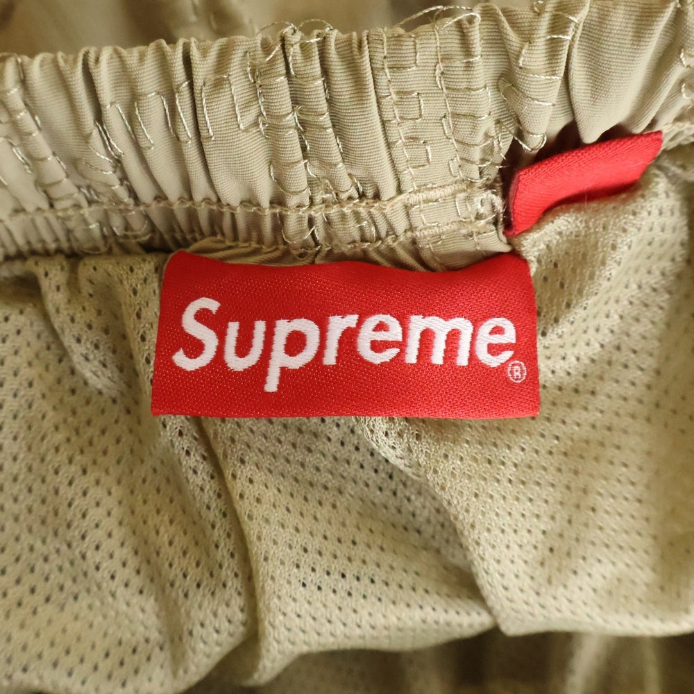 SUPREME(シュプリーム) 23SS Repeat Stitch Track Pant リピートステッチ トラック ナイロンパンツ ベージュ