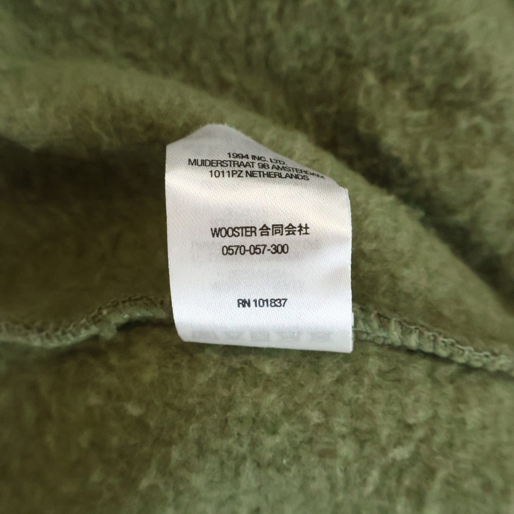 SUPREME(シュプリーム) 22AW ×DUCK DOWN RECORDS Hooded Sweatshirt ダックダウンレコード 刺繍 プルオーバーパーカー スウェットフーディ カーキ