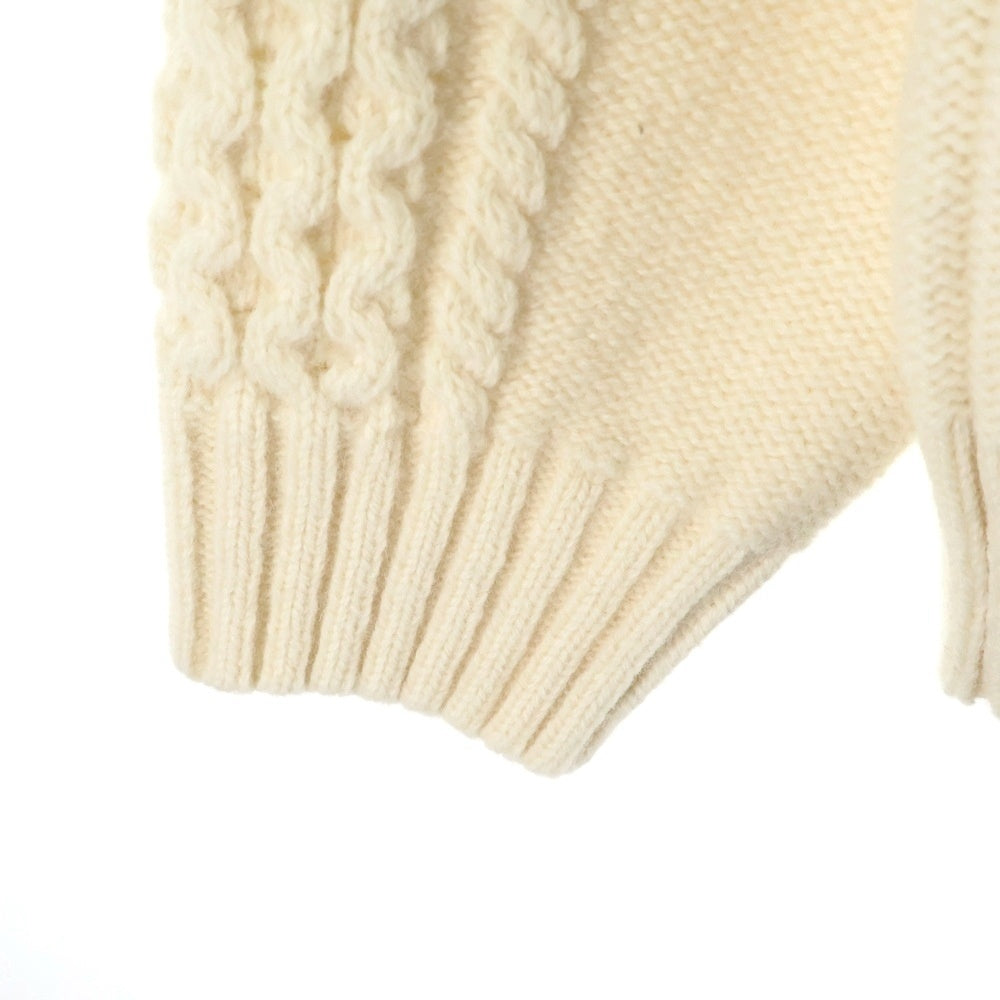 NORSE PROJECTS(ノースプロジェクツ) ローゲージクルーネックウールニットセーター アイボリー N45-0341