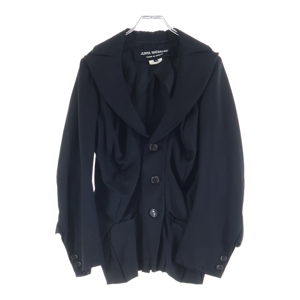 JUNYA WATANABE COMME des GARCONS(ジュンヤワタナベ コムデギャルソン) 07SS/09SS ウールギャバジン 3Bテーラードジャケット カットオフ フリル スカート レディース JS-J039/JC-S009