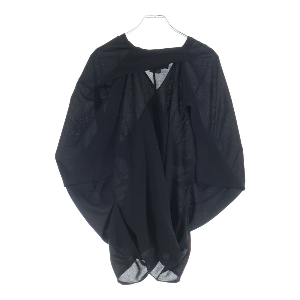 JUNYA WATANABE COMME des GARCONS(ジュンヤワタナベ コムデギャルソン) 09AW 変形 アシンメトリー ドレープ トップス スカート セット ブラック レディース JD-B017/JD-S014