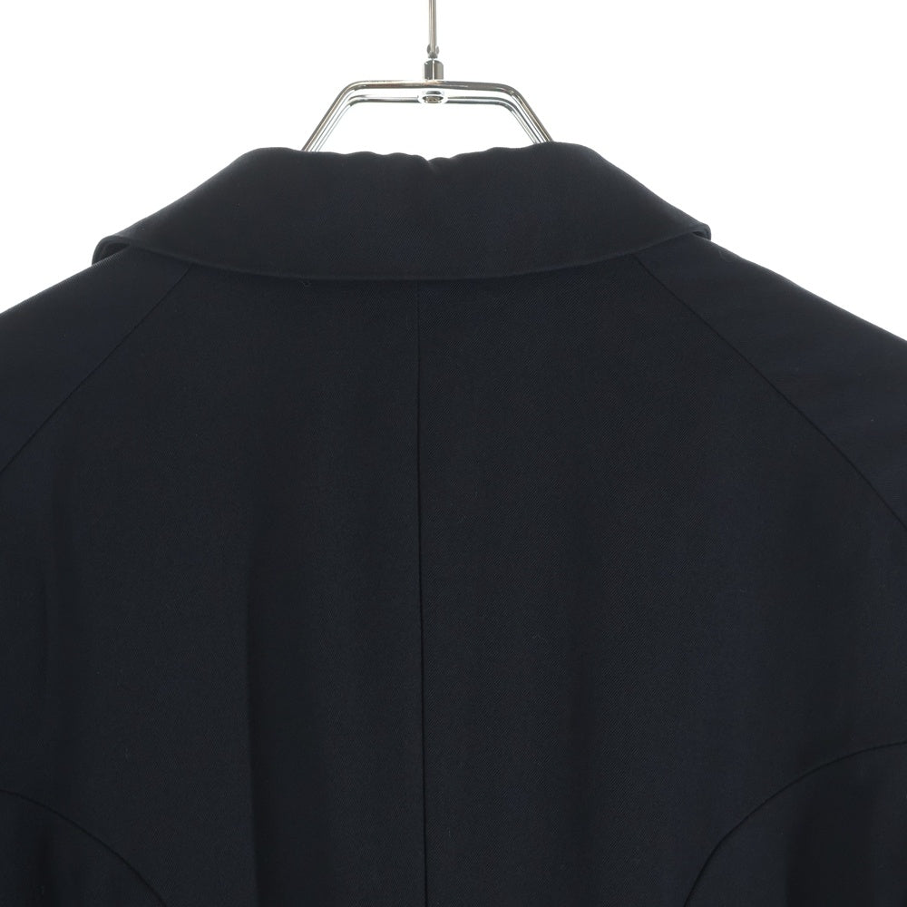 COMME des GARCONS(コムデギャルソン) 06AW ウールギャバジン 2B 燕尾 テーラードジャケット ブラック レディース RR-J004