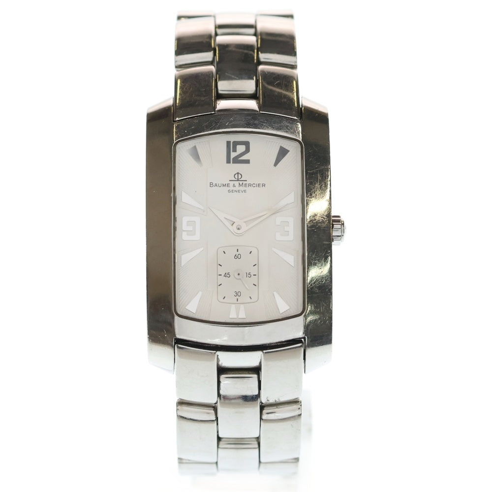 BAUME&MERCIER(ボームアンドメルシェ) 65310 ハンプトン 白文字盤 SS 