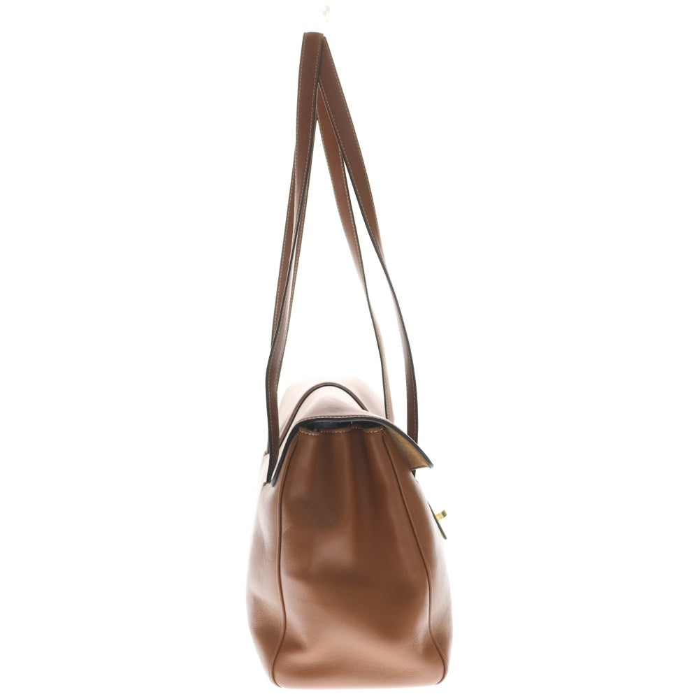 CELINE(セリーヌ) セーズ16 ソフト ミディアム レザーハンドバッグ ブラウン レディース