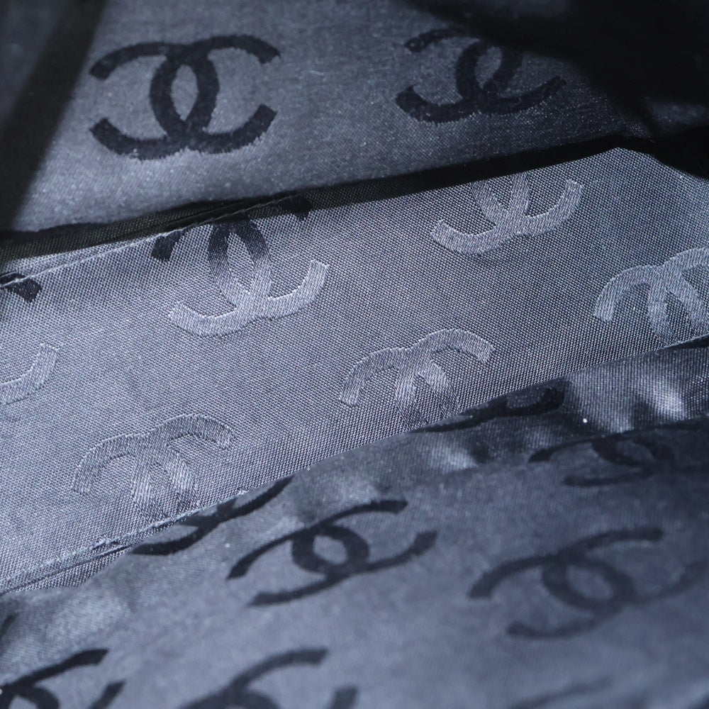 CHANEL(シャネル) マトラッセ ワイルドステッチ ココマーク レザー ハンドバッグ ゴールド金具 ブラック 8番台 レディース