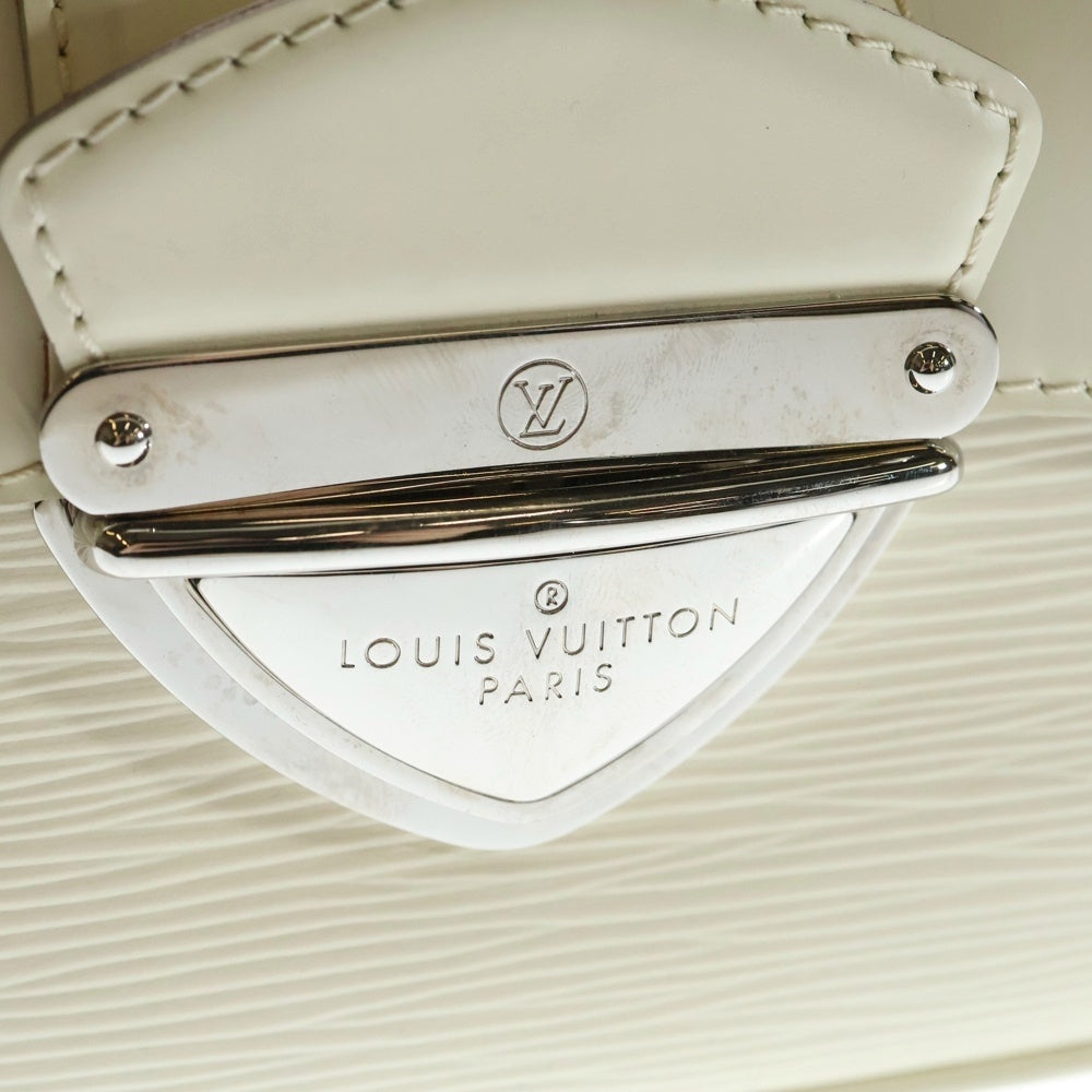 LOUIS VUITTON(ルイヴィトン) エピ ポシェットモンテーニュ ワンショルダーバッグ シルバー金具 ホワイト M5929J レディース