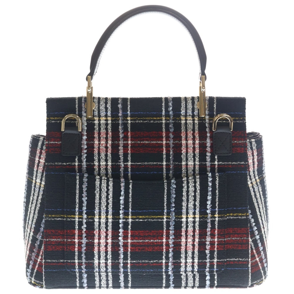 Roger Vivier(ロジェヴィヴィエ) ヴィヴ カバ チェック 2WAYショルダーバッグ マルチ レディース