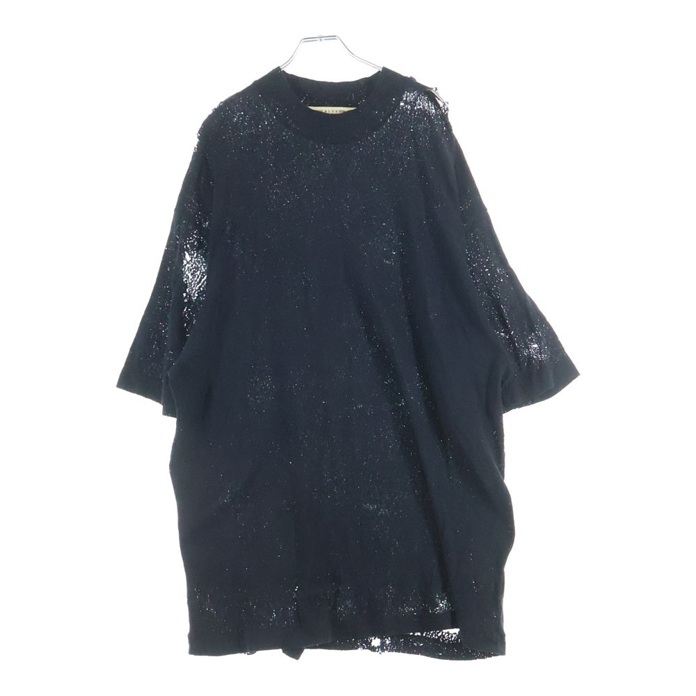 1017 ALYX 9SM(アリクス) ダメージ加工半袖Tシャツ ブラック