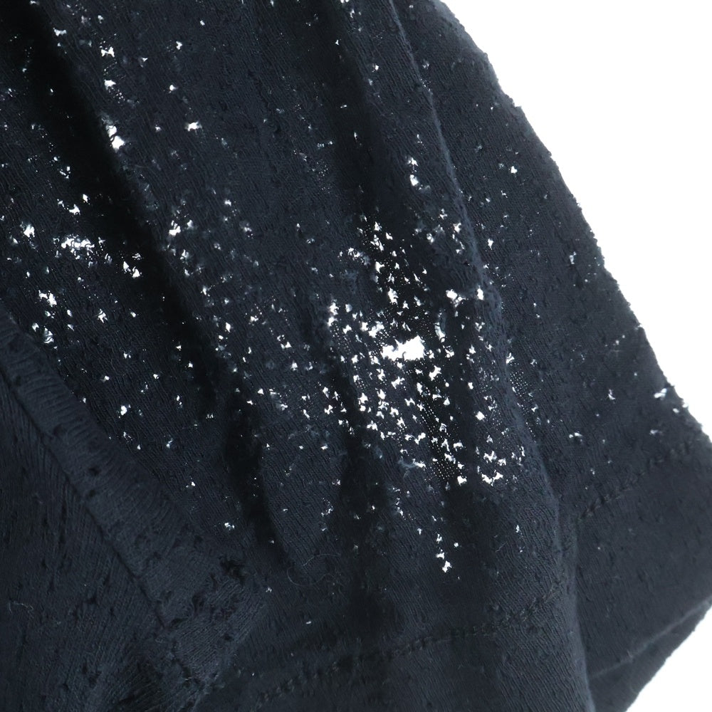 1017 ALYX 9SM(アリクス) ダメージ加工半袖Tシャツ ブラック