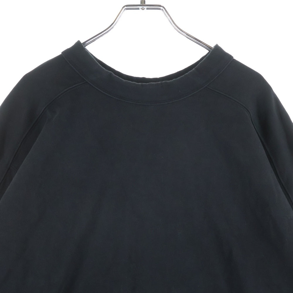 entire studios(エンタイア スタジオ) HEAVY LONG SLEEVE TEE 長袖Tシャツ ブラック ES2486 PO0170