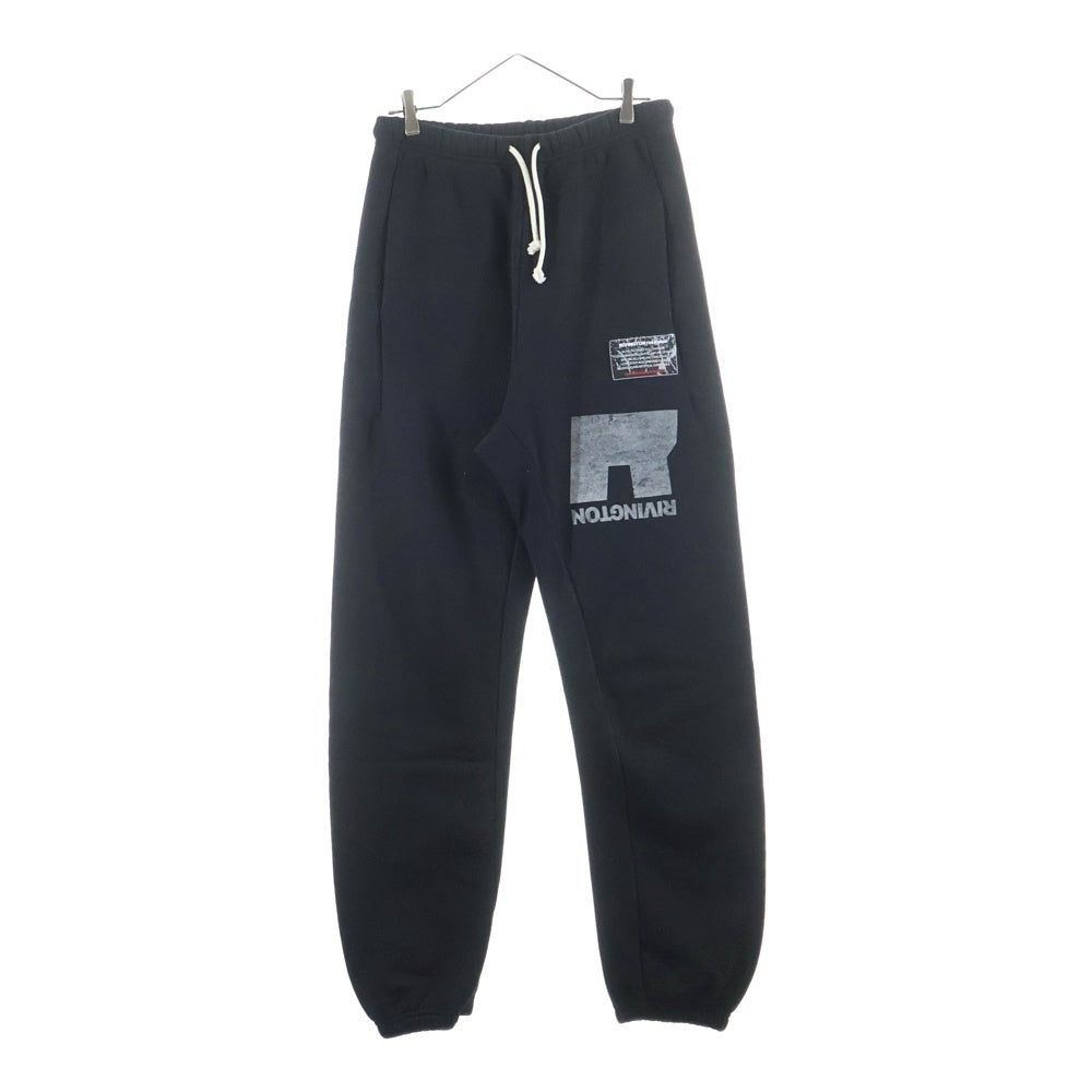 RRR-123(アールアールアール123) Heritage ダメージ加工トラックパンツ ブラック
