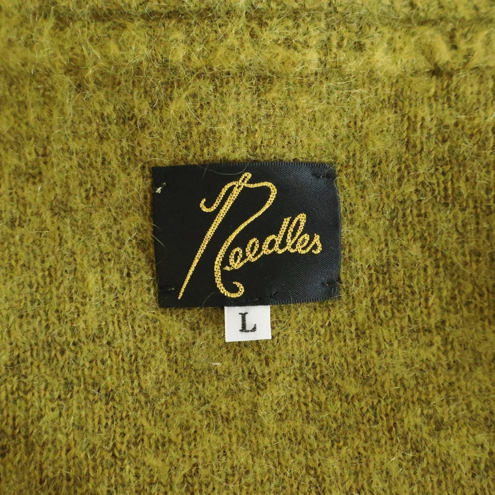 Needles(ニードルス) 22AW Mohair Cardigan モヘア カーディガン ニット オリーブ