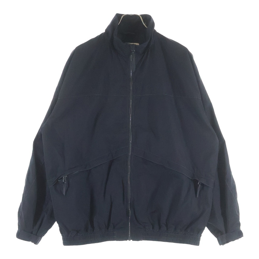 VAINL ARCHIVE(バイナルアーカイブ) スタンドカラーラグランスリーブナイロンブルゾン ジャケット ブラック VAH002