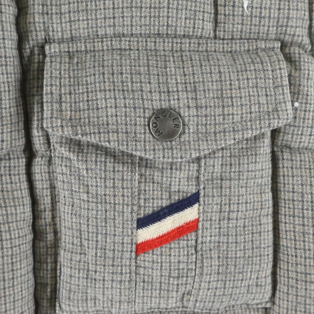 MONCLER(モンクレール) ERAULT GILET ウールダウンベスト グレー