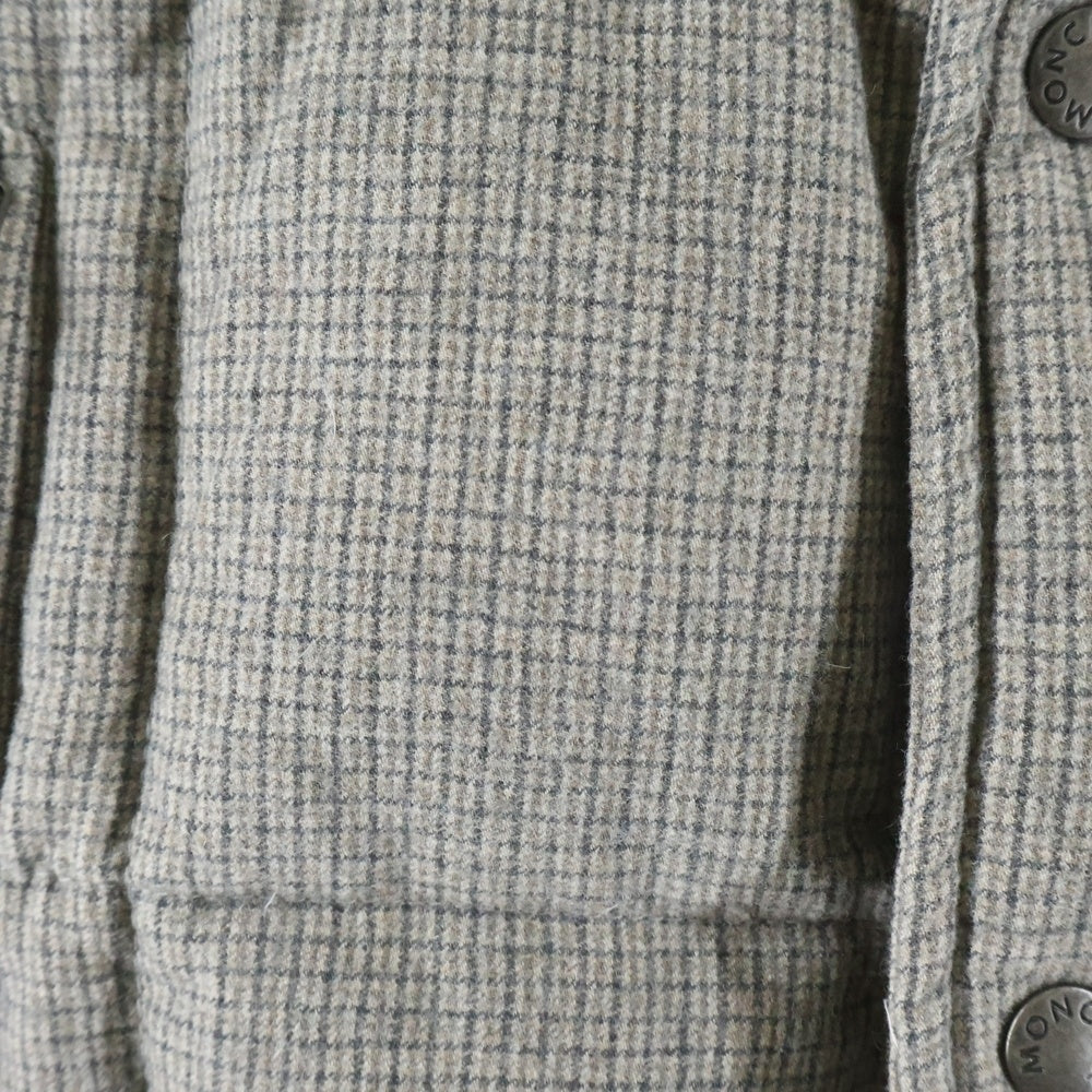 MONCLER(モンクレール) ERAULT GILET ウールダウンベスト グレー