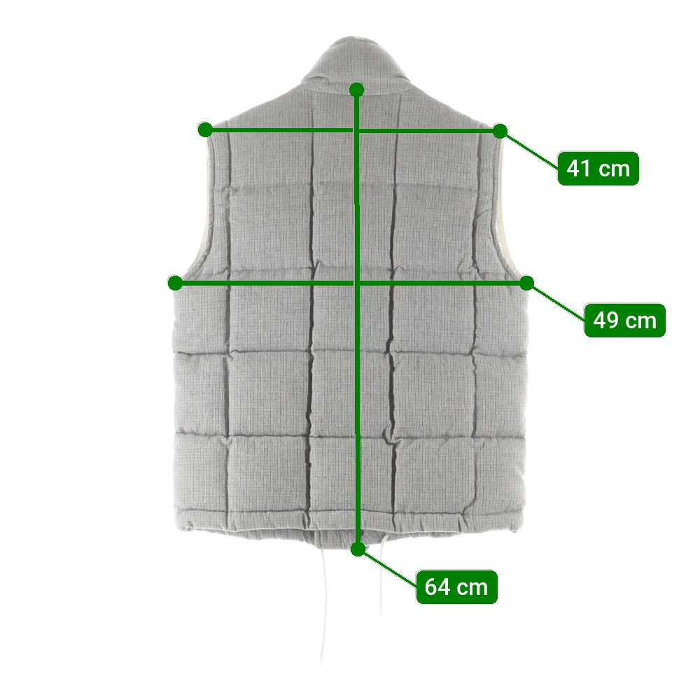 MONCLER(モンクレール) ERAULT GILET ウールダウンベスト グレー