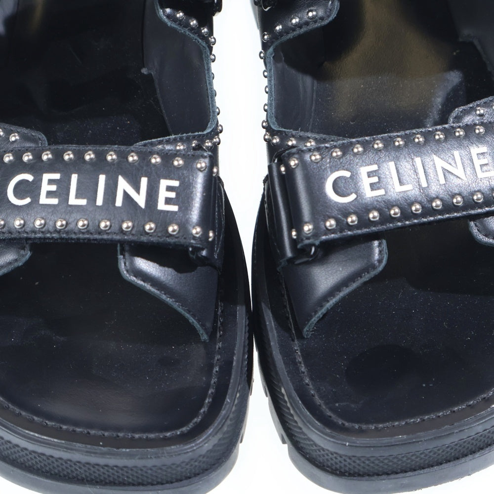 CELINE(セリーヌ) ロゴ スタッズサンダル