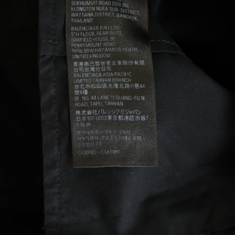 BALENCIAGA(バレンシアガ) 22SS カーゴ ハーフ ショーツパンツ ショーツ 746500 TNM60 ブラック