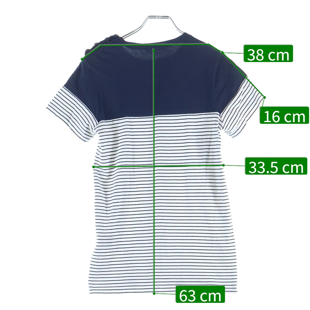 BALMAIN(バルマン) ボーダー半袖Tシャツ