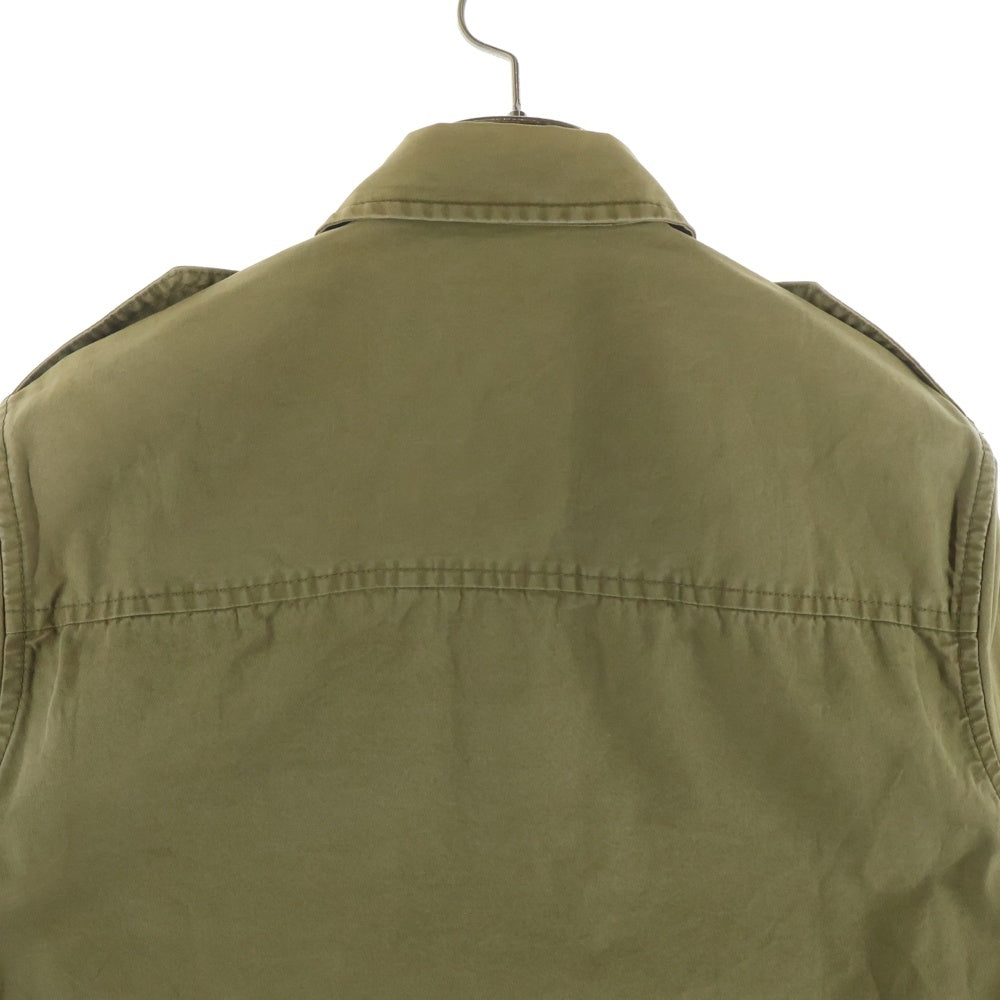 WTAPS(ダブルタップス) ワッペン付ミリタリーシャツジャケット カーキ 131LTDT-SHM02