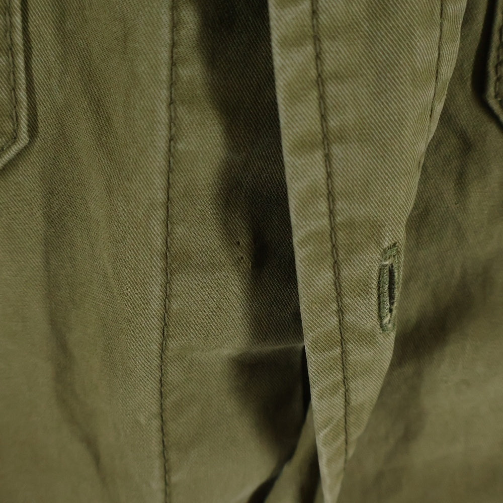 WTAPS(ダブルタップス) ワッペン付ミリタリーシャツジャケット カーキ 131LTDT-SHM02