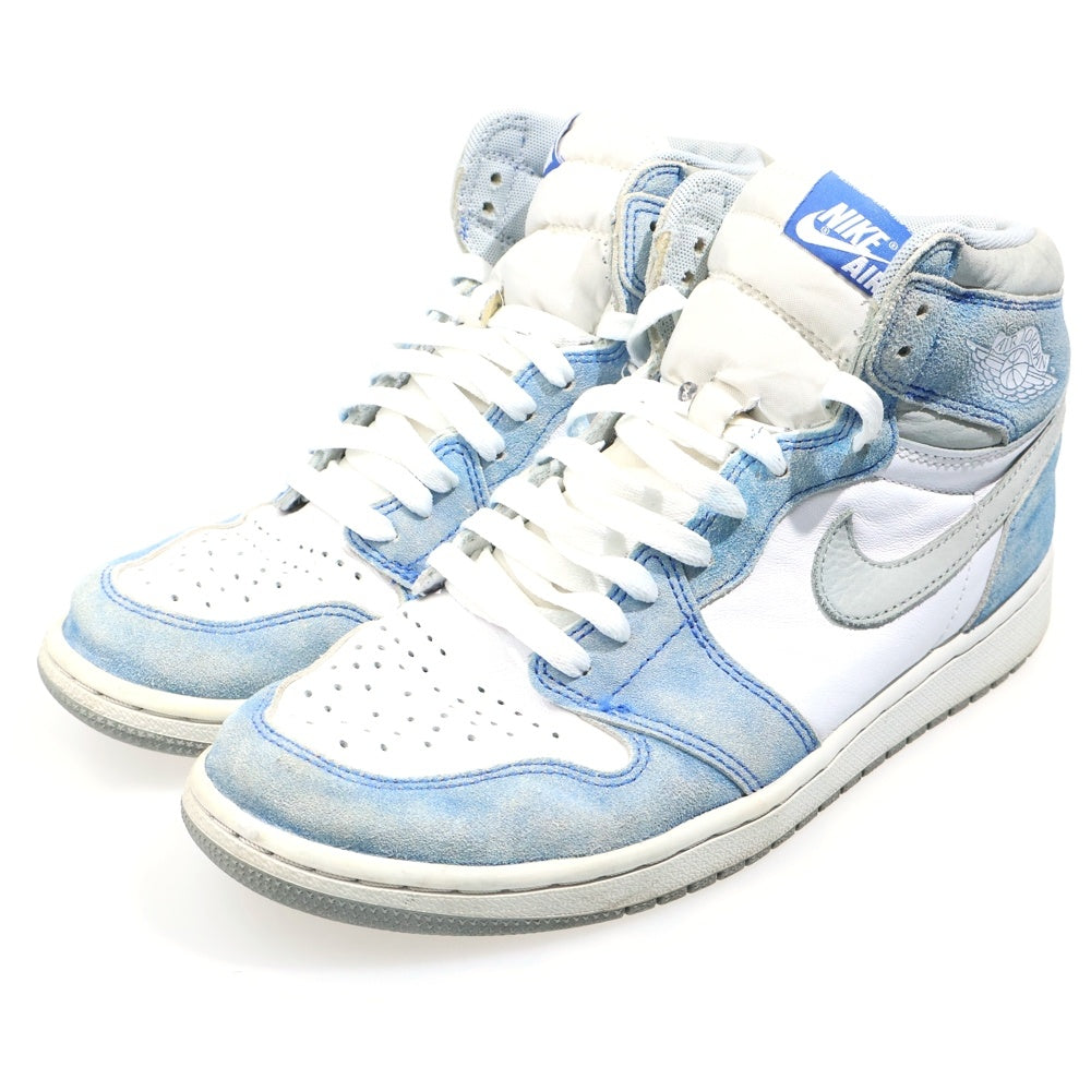 NIKE(ナイキ) AIR JORDAN 1 Hyper Royal エアジョーダン 1 ハイパーロイヤル ハイカットスニーカー ホワイト/インディゴ 555088-402 555088-402