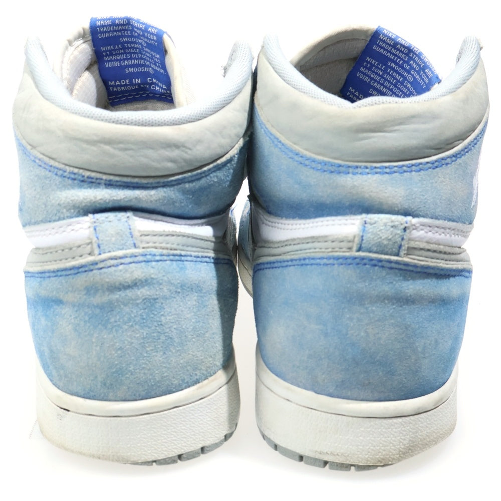 NIKE(ナイキ) AIR JORDAN 1 Hyper Royal エアジョーダン 1 ハイパーロイヤル ハイカットスニーカー ホワイト/インディゴ 555088-402 555088-402