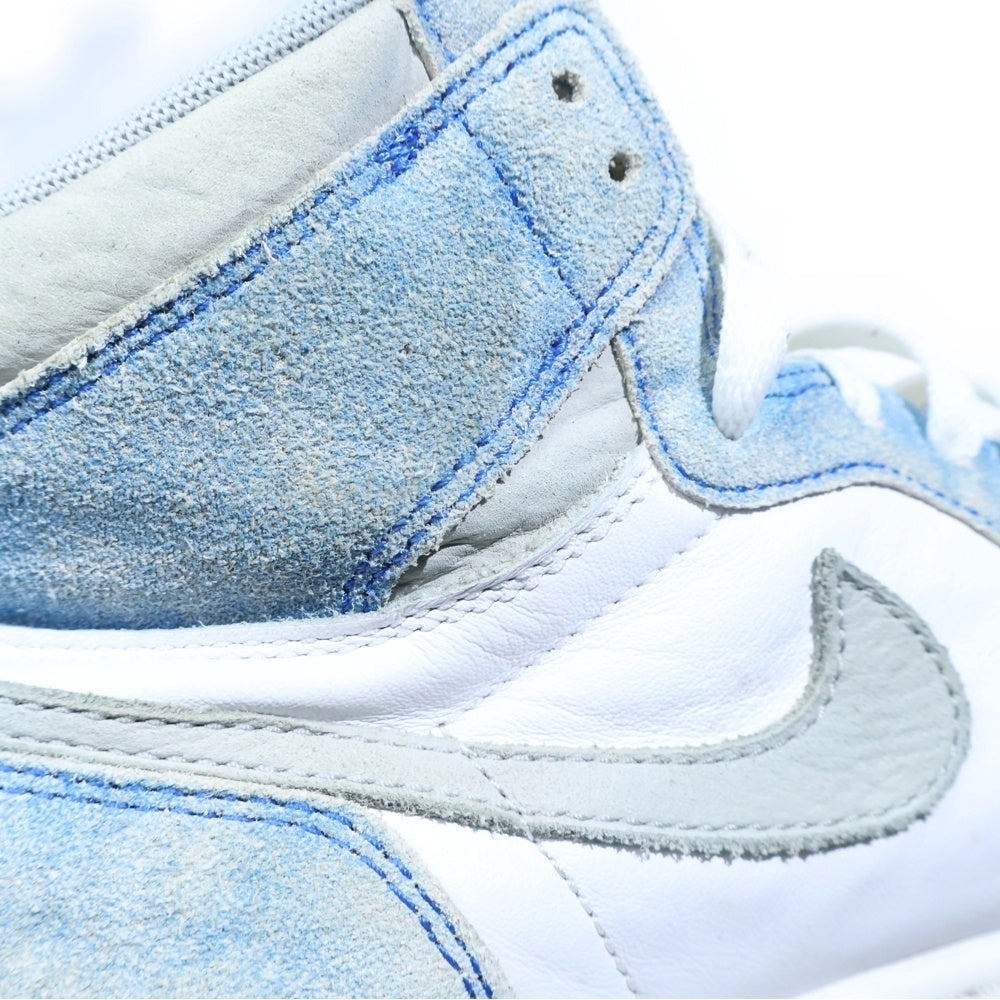 NIKE(ナイキ) AIR JORDAN 1 Hyper Royal エアジョーダン 1 ハイパーロイヤル ハイカットスニーカー ホワイト/インディゴ 555088-402 555088-402