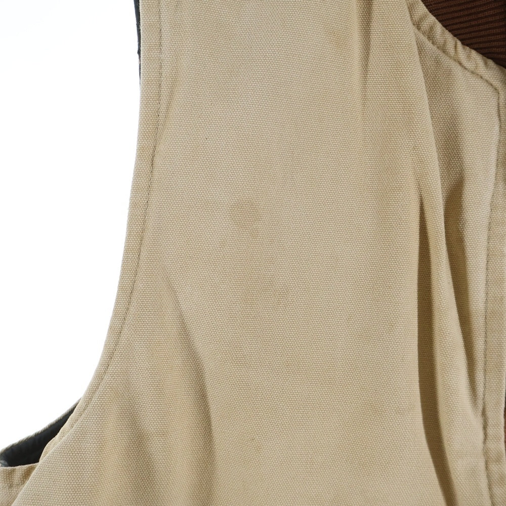 CARHARTT(カーハート) ダックベスト コットンジップアッブ ベージュ